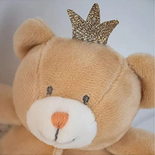 Caja de música del Pequeño Rey Oso - Doudou et Compagnie