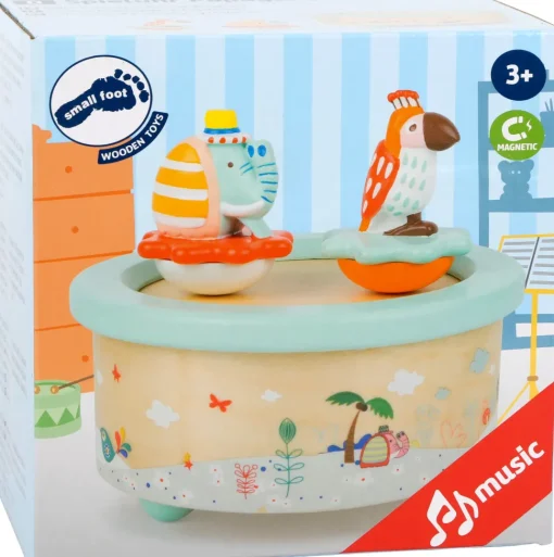 Caja de música Loro y Elefante - Small foot company
