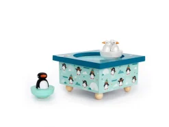 Caja de música para pingüinos - Trousselier