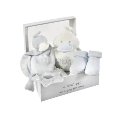 Caja de regalo de nacimiento, azul - Bambam