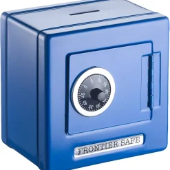Caja fuerte con combinación, azul - Goki