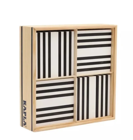 Caja Kapla en blanco y negro - Kapla