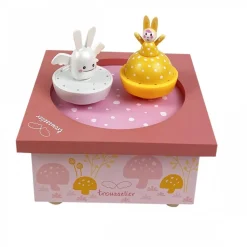 Caja musical megnética Conejo 11,5 x 8,5 cm - Trousselier