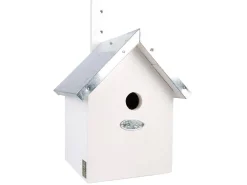 Caja nido para herrerillos - blanca - Esschert Design