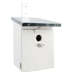 Caja nido para polluelos - blanca - Esschert Design