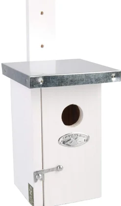 Caja nido para reyezuelos - blanca - Esschert Design