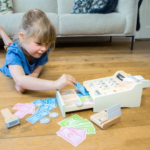 Caja registradora blanca - New Classic Toys