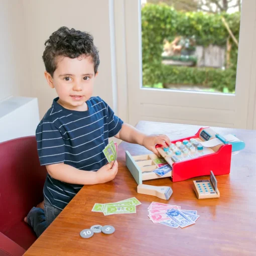 Caja registradora de madera - New Classic Toys