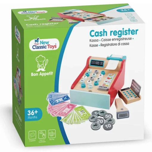 Caja registradora de madera - New Classic Toys
