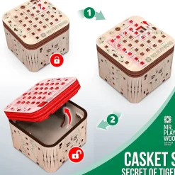 Caja secreta tigre mecánico - Mr Playwood