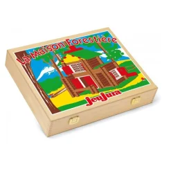 Caja-estuche Chalet de 135 piezas de madera - Jeujura