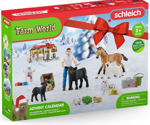 Calendario de Adviento Farm World - Multicolor - Schleich