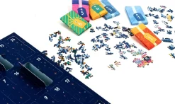 Calendario de Adviento Navidad a través de la ventana - Professor Puzzle