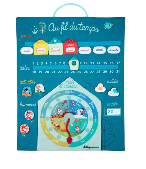 Calendario en el tiempo - Lilliputiens