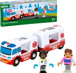 Camión Ambulancia - Luz y Sonido - Brio