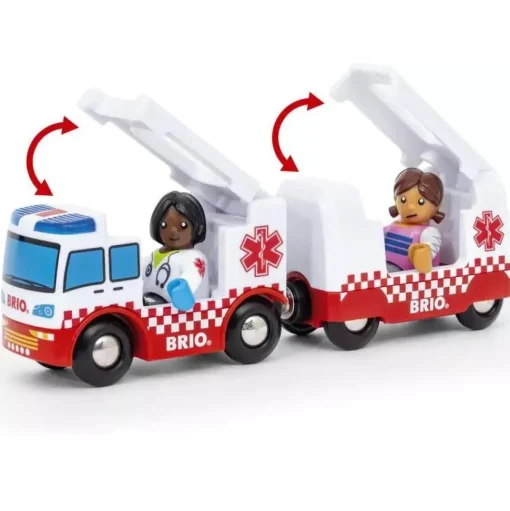 Camión Ambulancia - Luz y Sonido - Brio