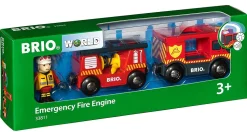 Camión de bomberos con sonido y luz - Brio