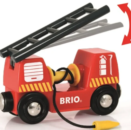 Camión de bomberos con sonido y luz - Brio