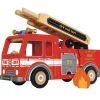 Camión de bomberos de madera roja - Le Toy Van