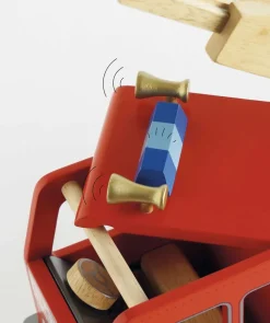 Camión de bomberos de madera roja - Le Toy Van