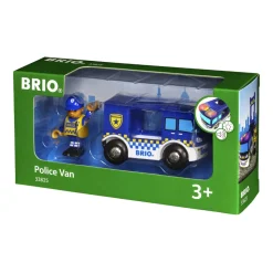 Camión de policía - Sonido y luz - Brio