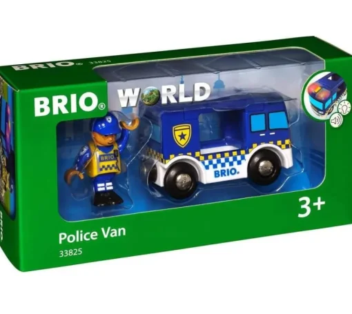 Camión de policía - Sonido y luz - Brio