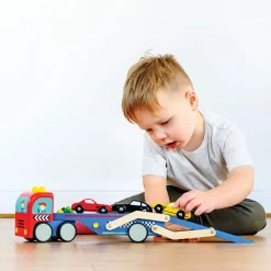 Camión transportador de coches de carreras - Le Toy Van