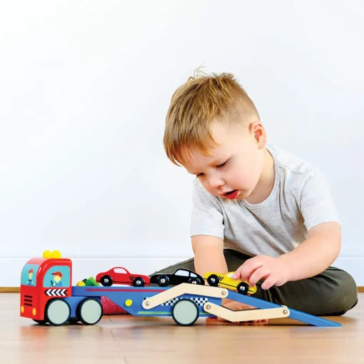 Camión transportador de coches de carreras - Le Toy Van