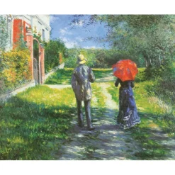 Camino ascendente de Caillebotte - Puzzle Michèle Wilson
