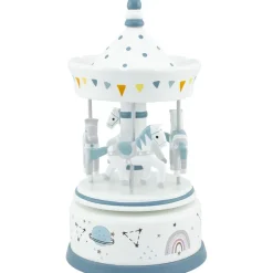 Carillon Giostra dei cavalli gris azul - Ulysse