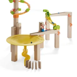 Carrera de canicas - Caja básica Funnel Jungle - Haba