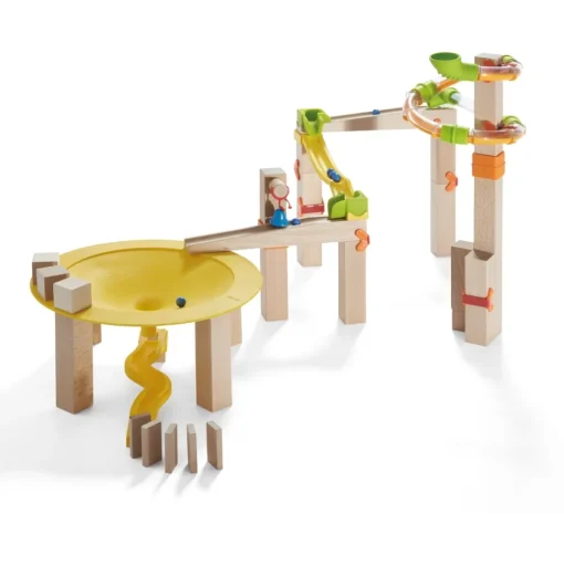 Carrera de canicas - Caja básica Funnel Jungle - Haba
