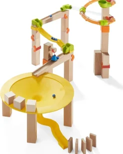 Carrera de canicas - Caja básica Funnel Jungle - Haba