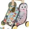 Carrito de empuje con actividades Búho - Manhattan Toy