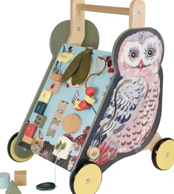 Carrito de empuje con actividades Búho - Manhattan Toy
