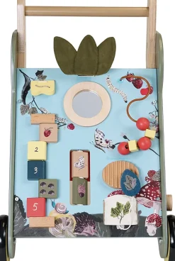 Carrito de empuje con actividades Búho - Manhattan Toy