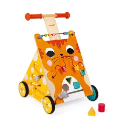 Carrito multiactividades Gato - Janod