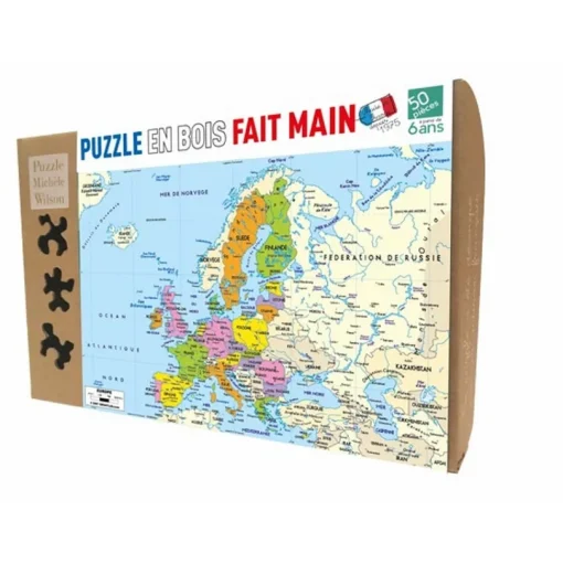 Carta de Europa - Puzzle Michèle Wilson