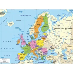 Carta de Europa - Puzzle Michèle Wilson