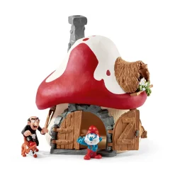 Casa de los Pitufos con 2 figuras - Schleich