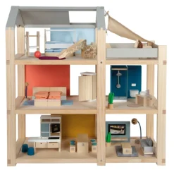 Casa de muñecas Natural con muebles - Small foot company