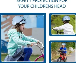 Casco azul Goggle MEDIUM - Kiddimoto