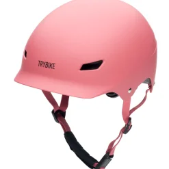 Casco infantil rosa S/M - Trybike