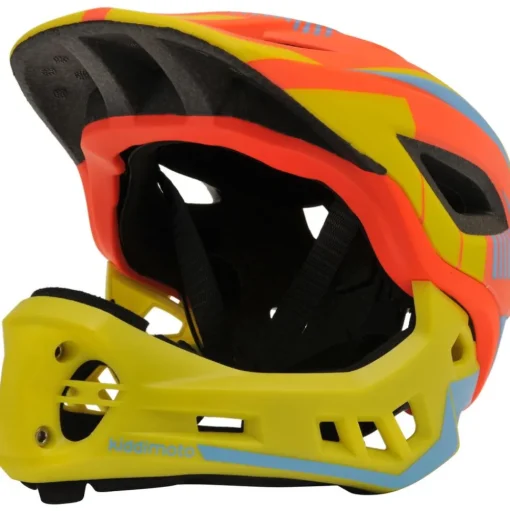 Casco integral naranja S - Kiddimoto