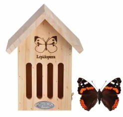 Caseta refugio de madera para mariposas - Esschert Design