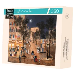 Cerca de la Place de l'Etoile Delacroix - Puzzle Michèle Wilson