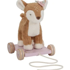 Cervatillo de peluche para arrastrar Fairy Garden - Little Dutch