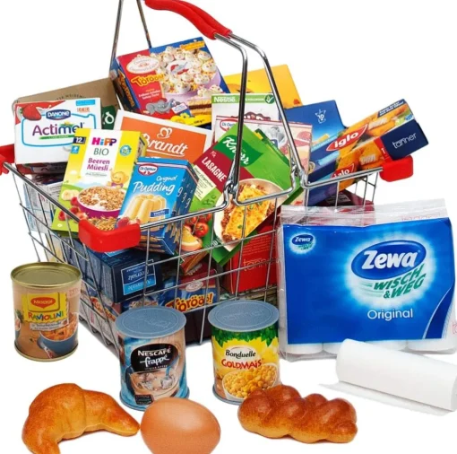 Cesta de la compra metálica - Small foot company