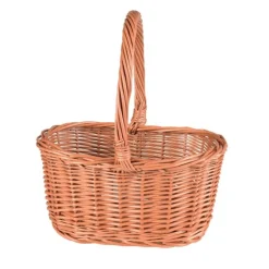 Cesta de mimbre con gran asa - Egmont Toys