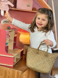 Cesta de paja para niños - Egmont Toys
